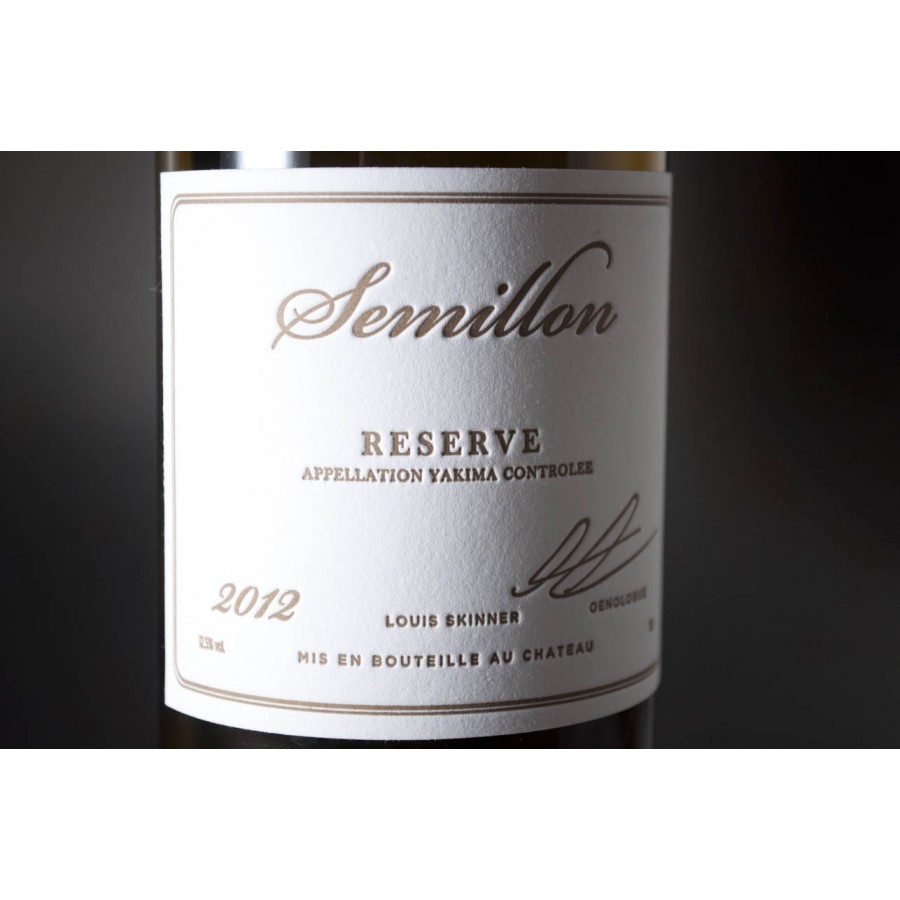 Custom Letterpress Printed Labels