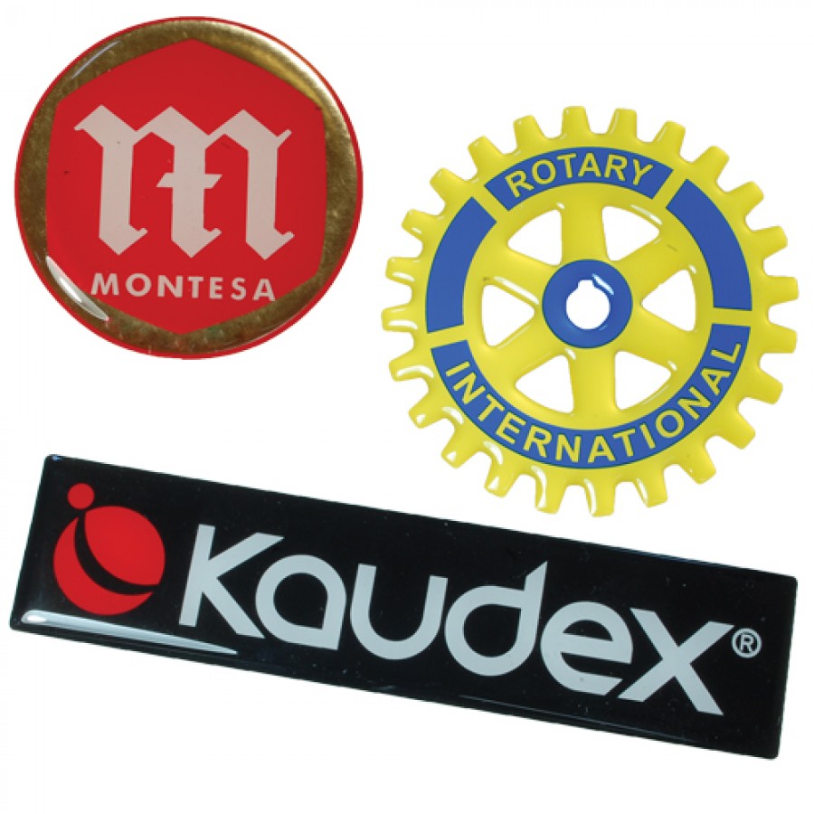 Custom Resin Domed Labels