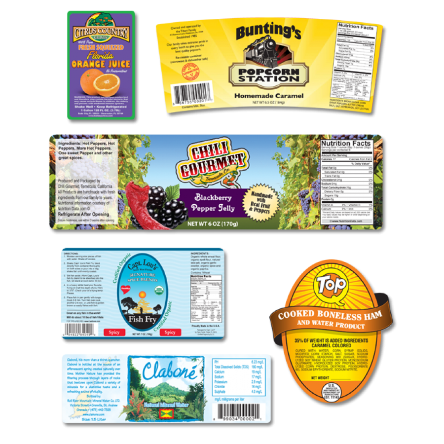 Custom Product Labels