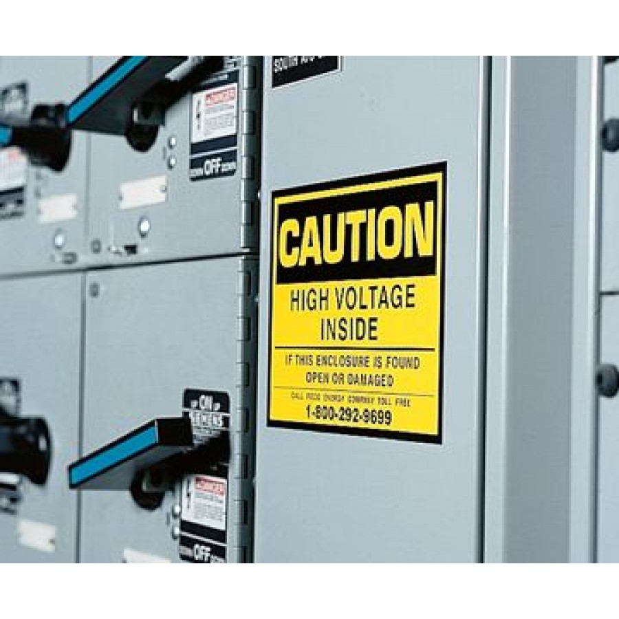 Square Durable Laminated Labels