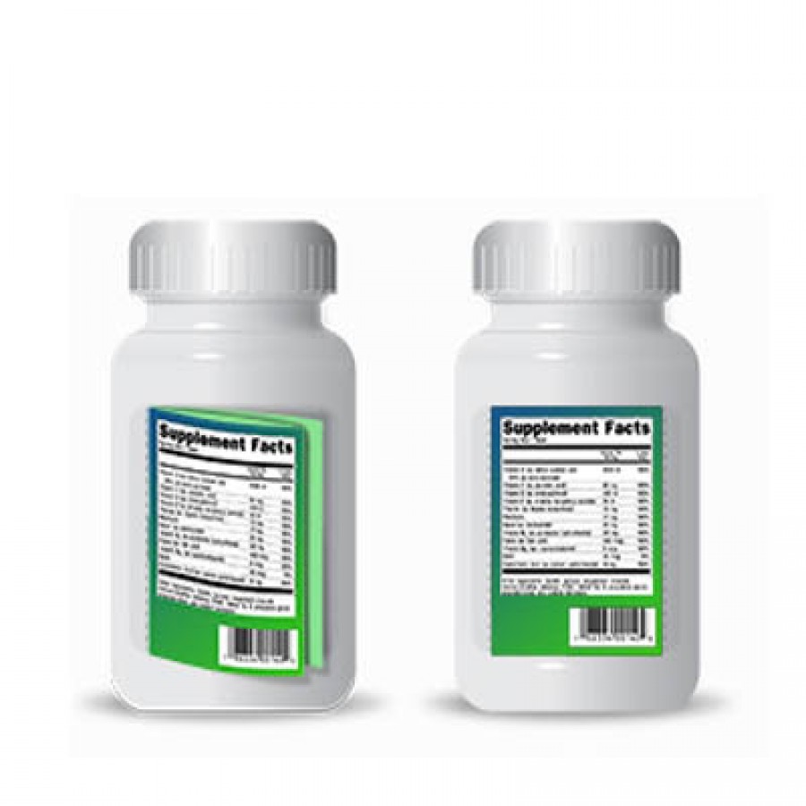 Rectangle Nutraceutical Product Label