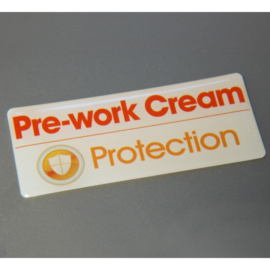 Rectangular Resin Domed Labels