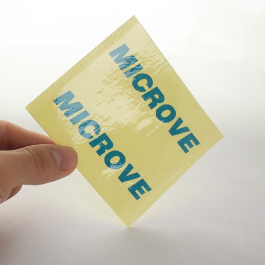 Rectangular Clear Labels